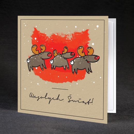 Kartka świąteczna CH-0618