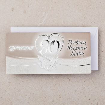 zaproszenie rocznica ślubu 30 zrs-0330