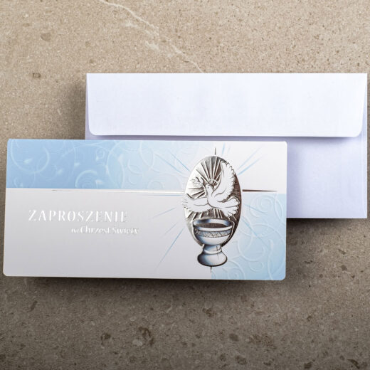 zaproszenie Chrzest ZCH-02n 1
