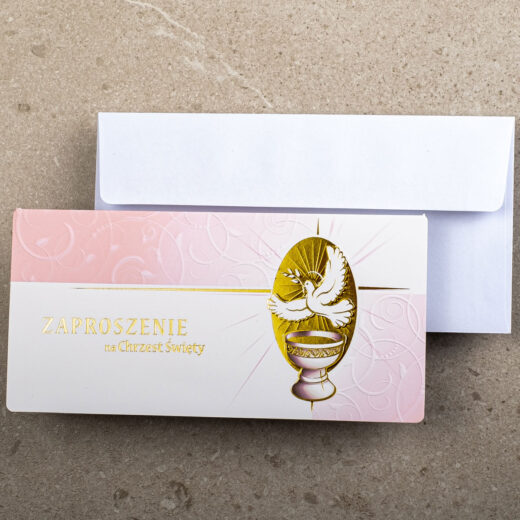 zaproszenie Chrzest ZCH-02r 1