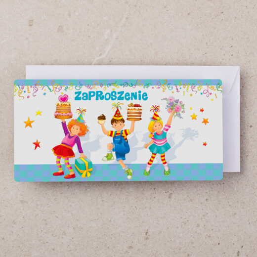 zaproszenia urodzinowe dzieci ZU-06 1