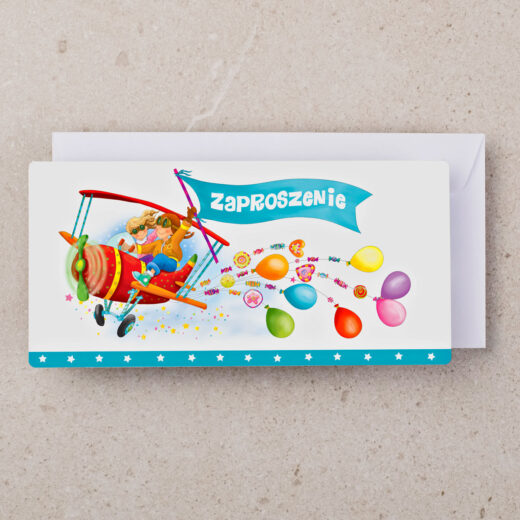 zaproszenia urodzinowe dzieci ZU-08 1