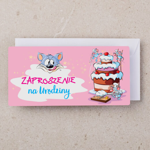 zaproszenia urodzinowe dzieci ZU-09 1