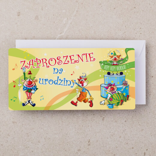 zaproszenia urodzinowe dzieci ZU-11 1