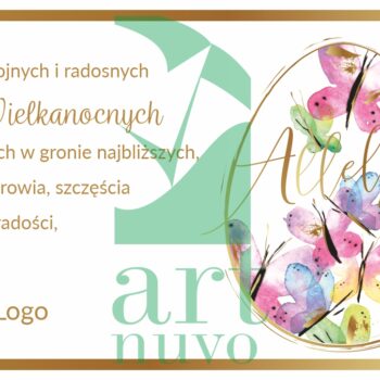 E-kartki wielkanocne W-08