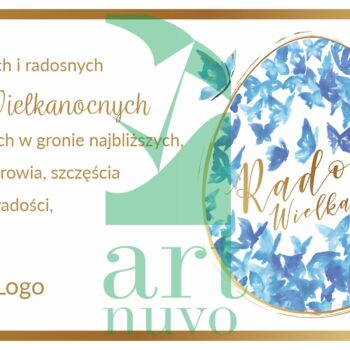 E-kartki wielkanocne W-09